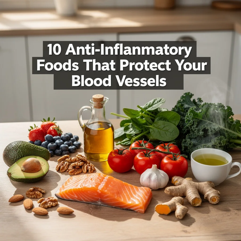 10 Anti-Inflammatory Foods That Protect Your Blood Vessels