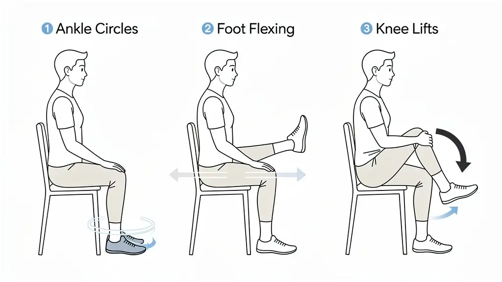Seated Leg Exercises